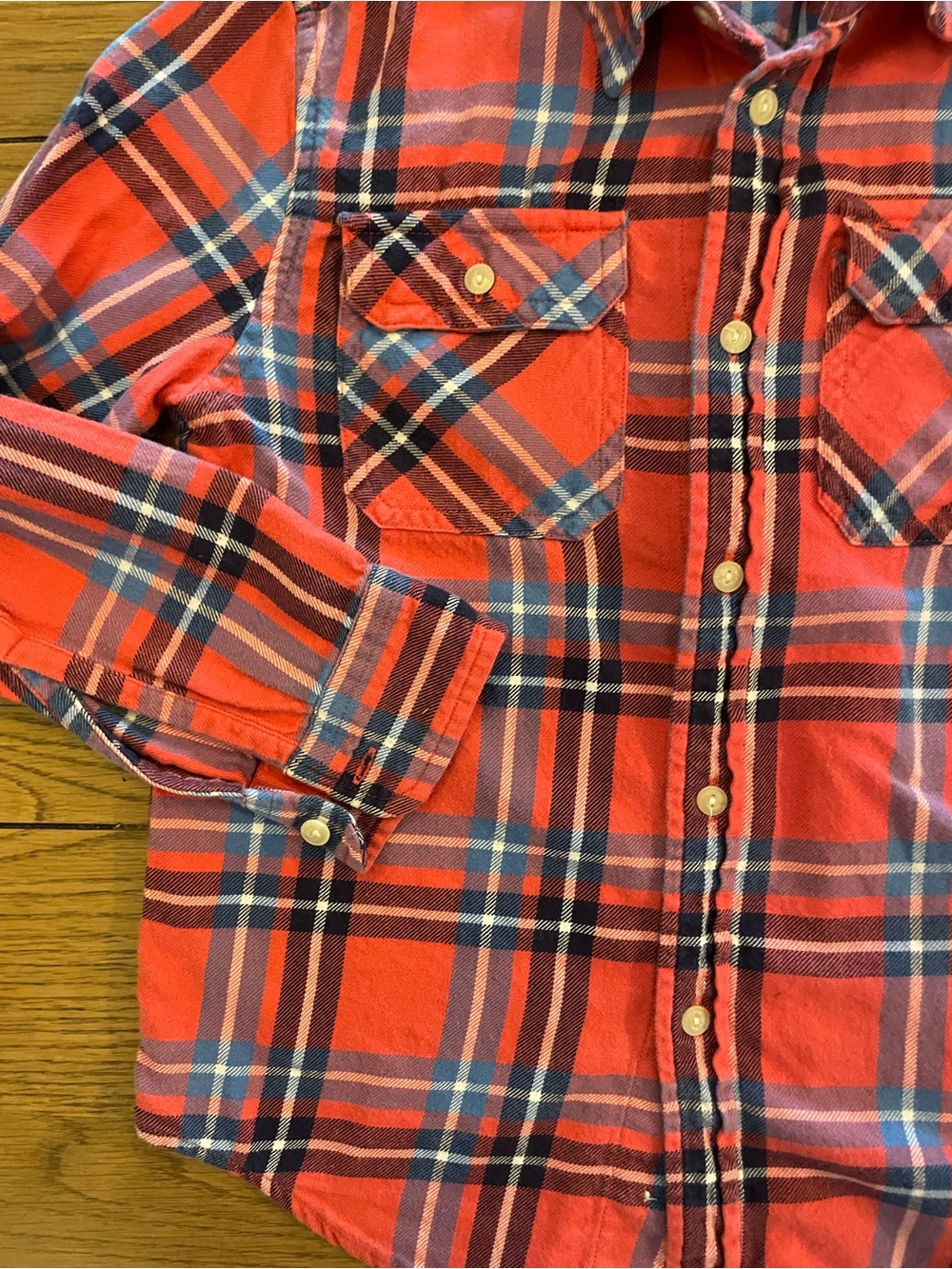 Polo by Ralph Lauren Kids Plaid Button-Down Shirt 6 #172 - Picture 3 of 4